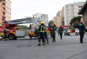 Brandwachen bei Dreharbeiten